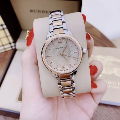 montre burberry bicolore