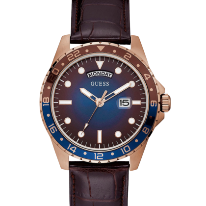 montre guess cuir