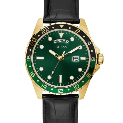 montre guess vert