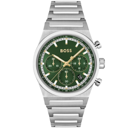 Montre Hugo Boss Candor Homme Chronographe Argenté – 1514220