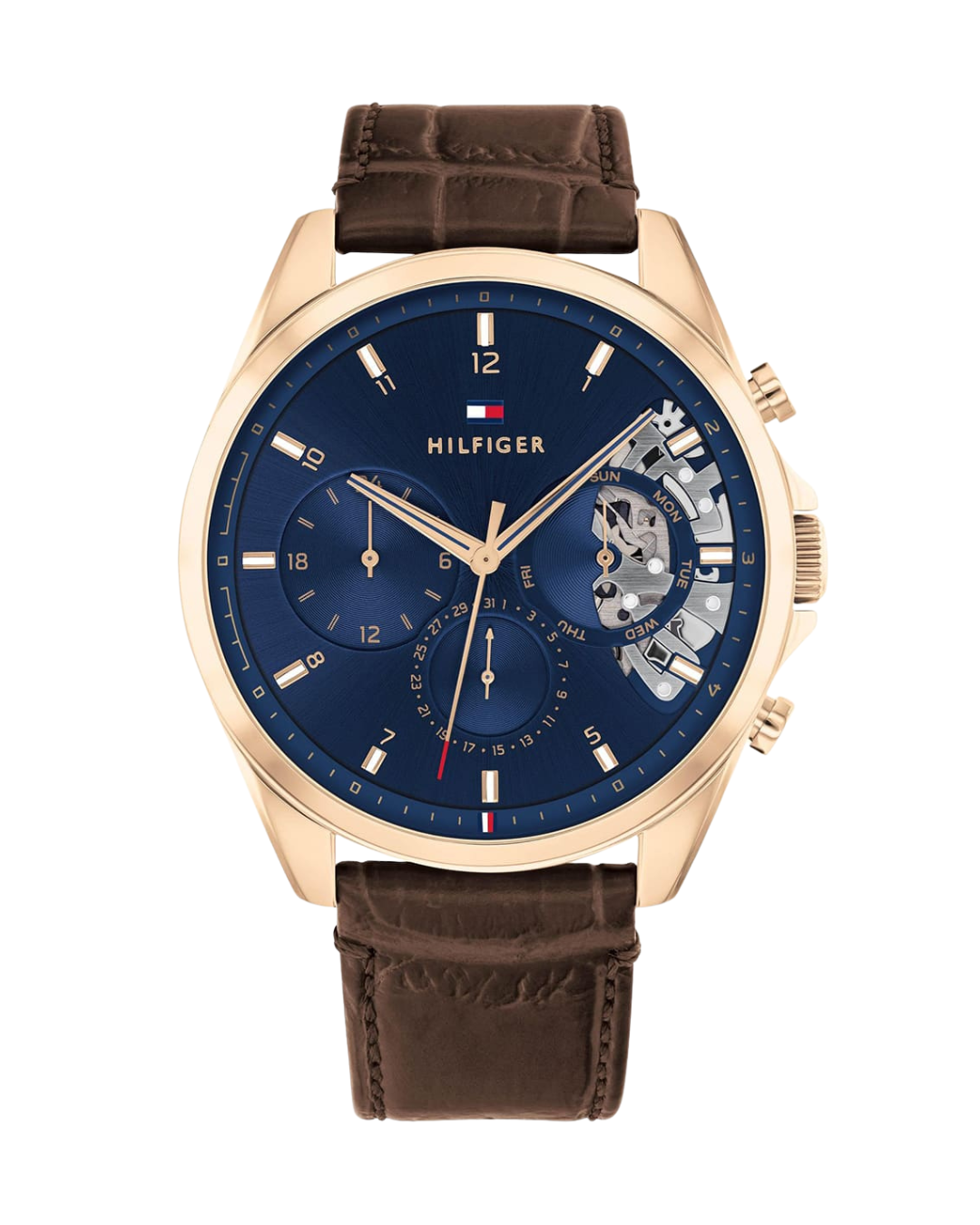 Montre Tommy Hilfiger Baker Homme Bleu Cuir – 1710453